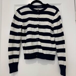 Brandy Melville Striped Amalie Cardigan